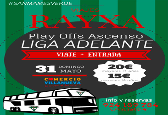 Viajes RayXa Play Offs Ascenso