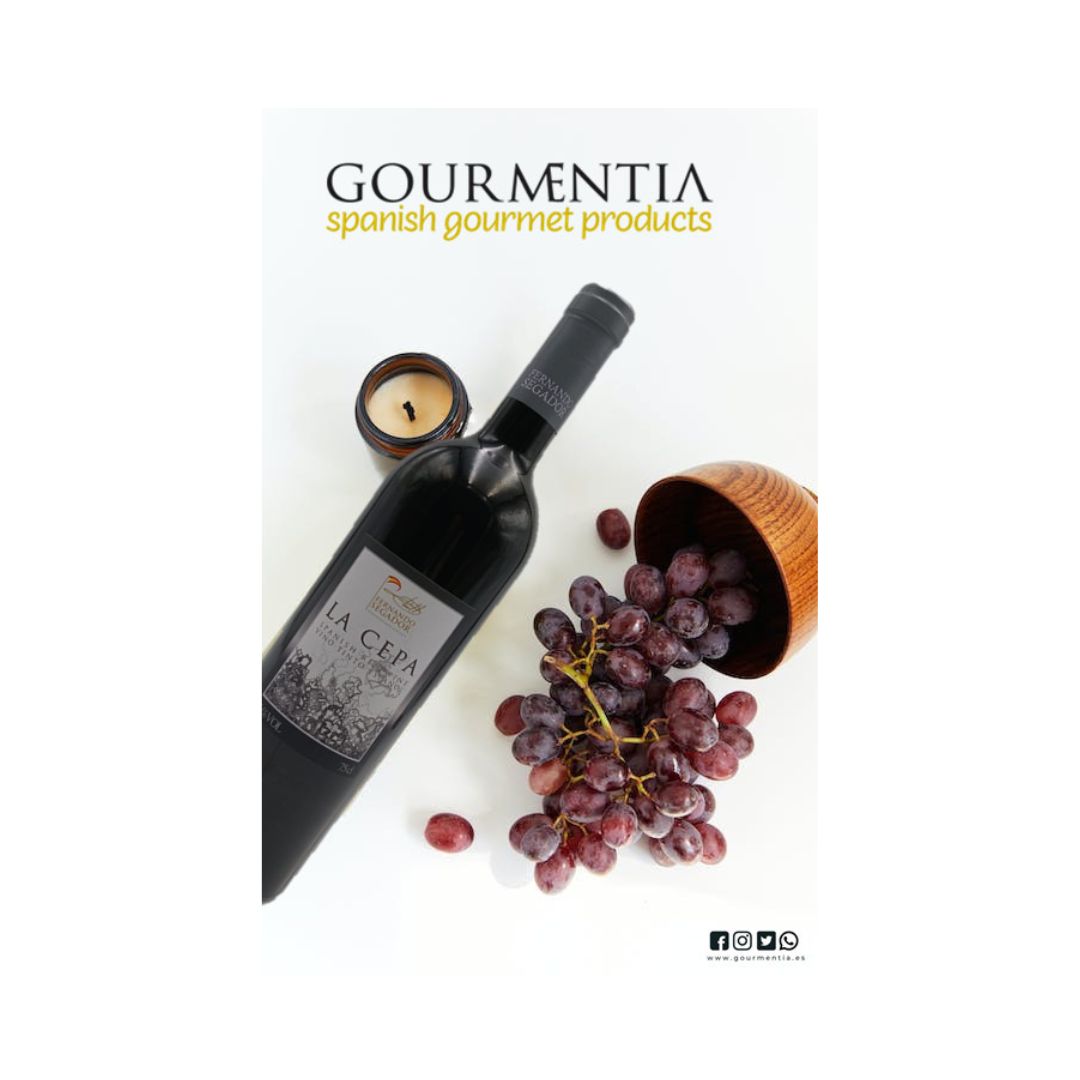 Gourmentia-Vino tinto crianza La Cepa