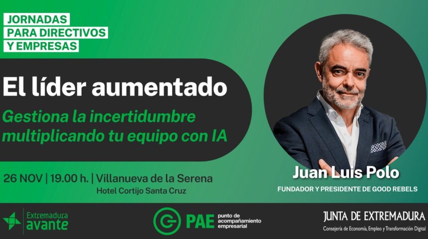 Jornada «El líder aumentado: gestiona la incertidumbre multiplicando tu equipo con IA» Jornada «El líder aumentado: gestiona la incertidumbre multiplicando tu equipo con IA»